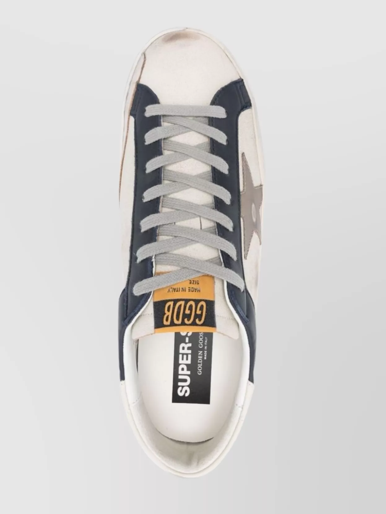 Golden Goose Worn-Out Star Patch Low Top Sneakers