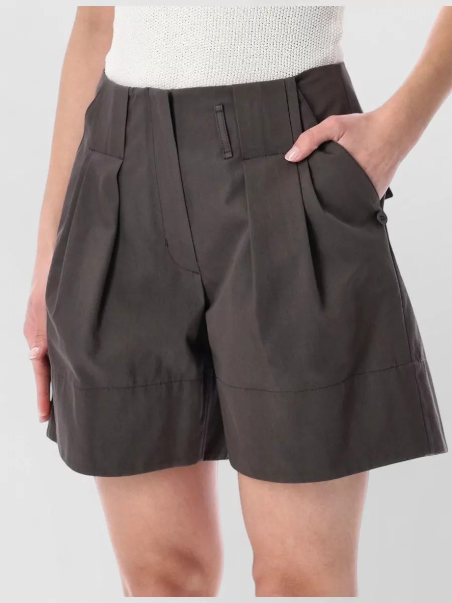 Low Classic Cotton Turn-Up Shorts