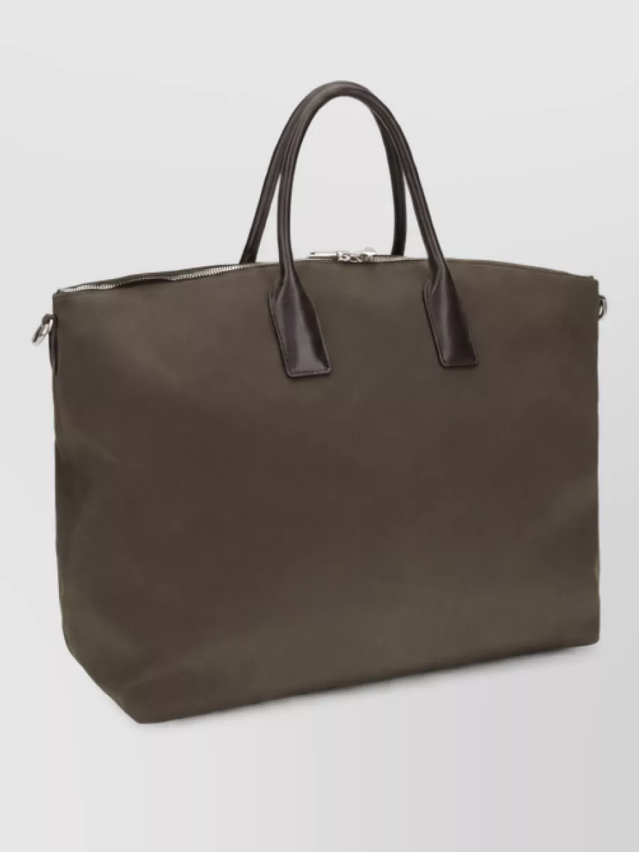 Saint Laurent Leather Tote Bag