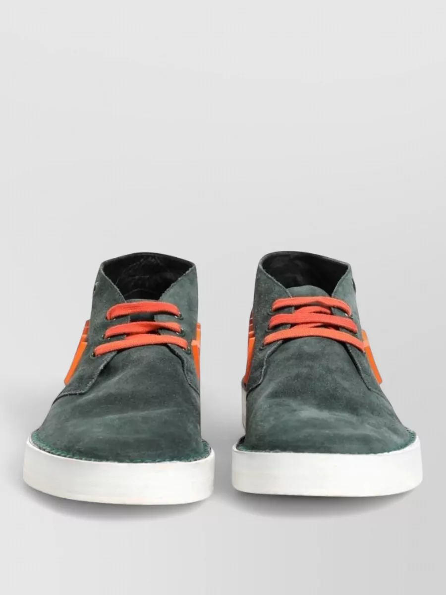Dolce&Gabbana Suede Leather Derby Sneakers