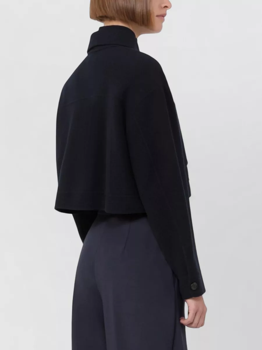 Max Mara Wool Cashmere Single Breasted Coat