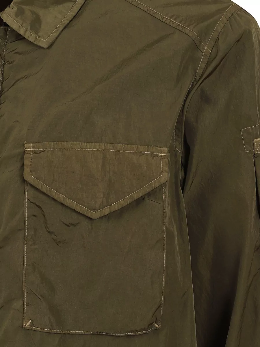 C.p. Company Nylon Zip Overshirt Jacket