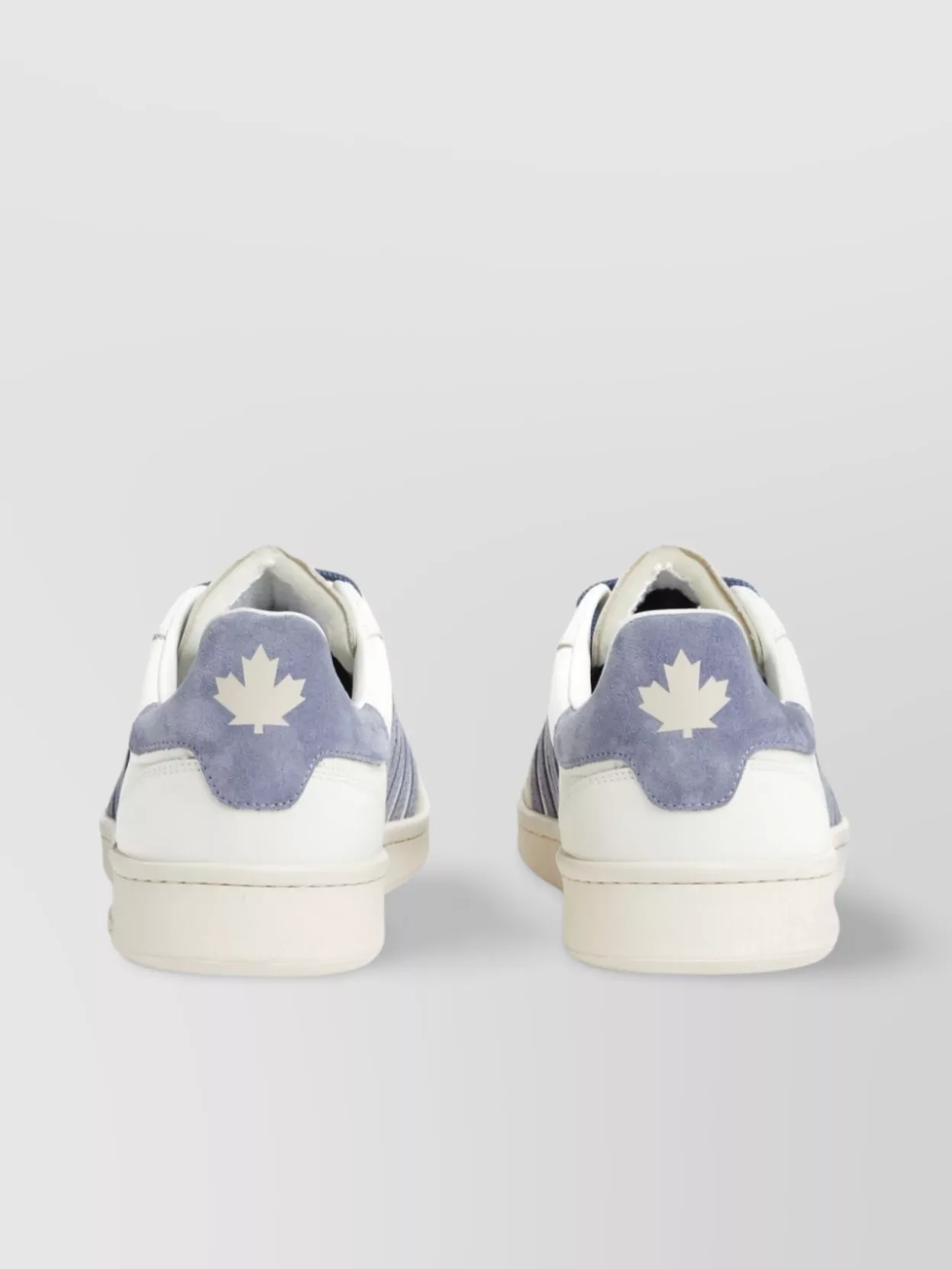 Shop Dsquared2 Low Top Sneakers With Contrasting Branded Heel