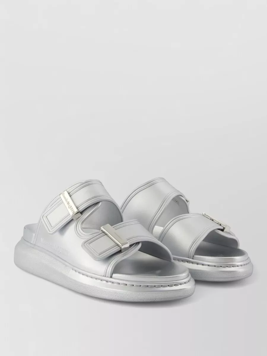 Alexander McQueen rubber slides