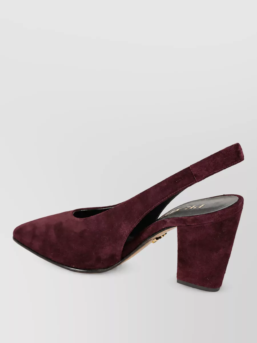 Prada Suede Mules
