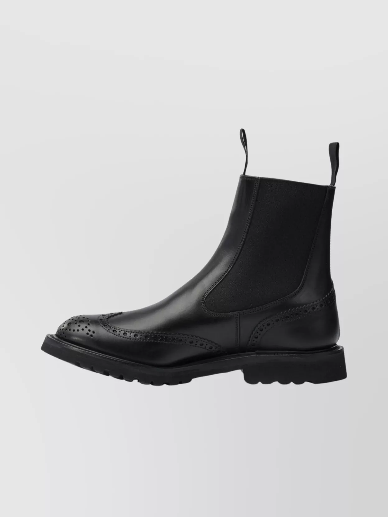 Tricker's Chunky Sole Round Toe Ankle Boots