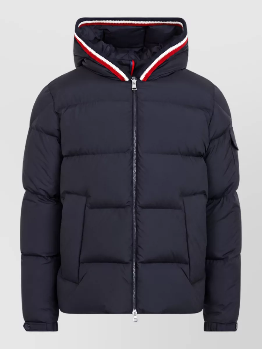 Moncler down hooded puffer jacket