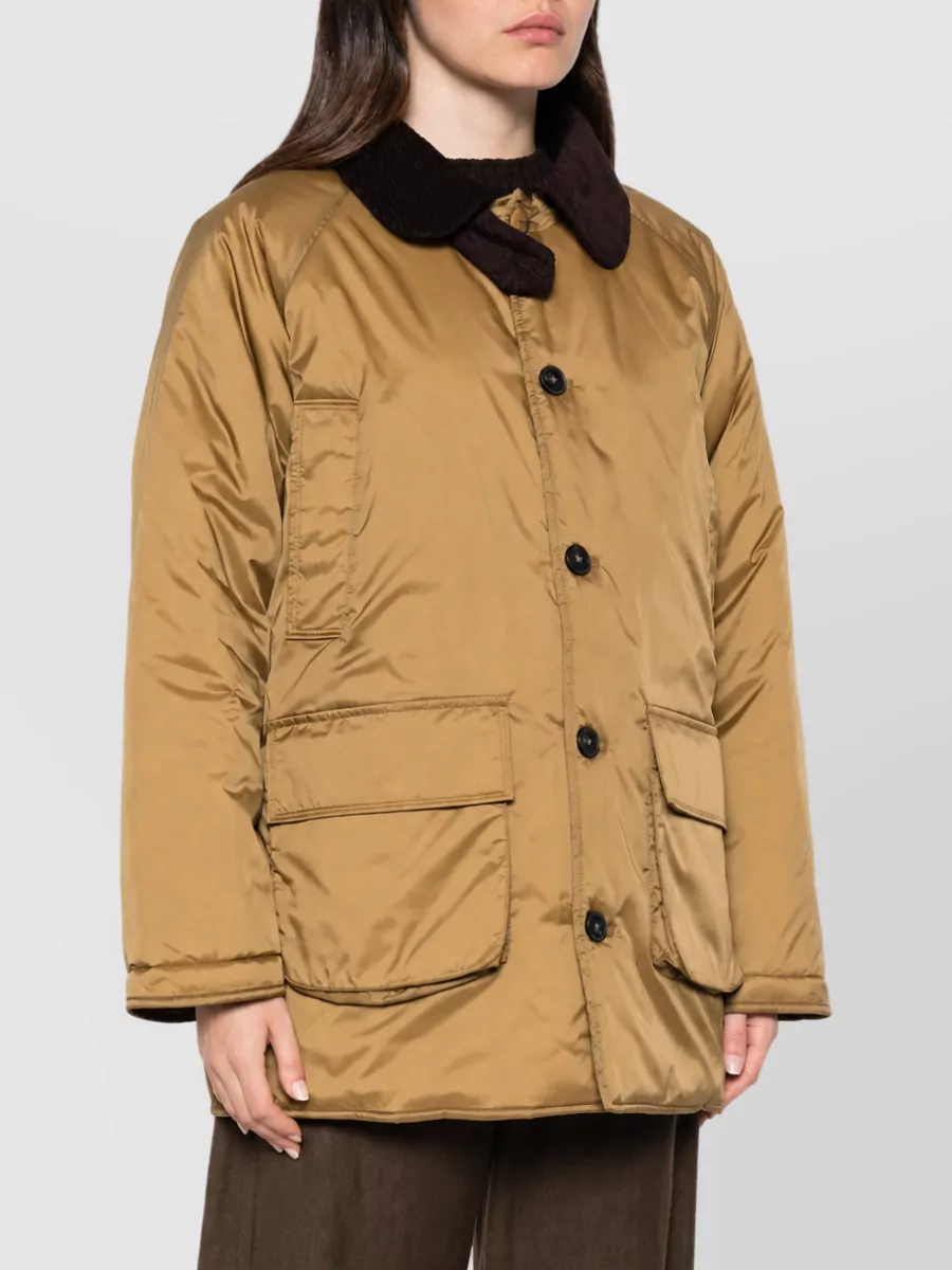 Forte Forte Nylon Midi Parka Coat