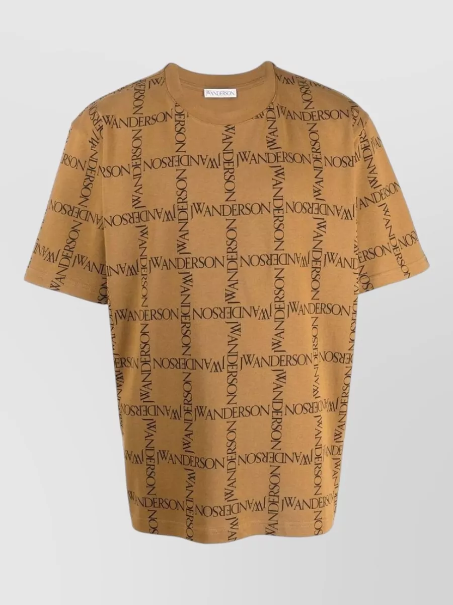 JW Anderson logo-print oversized t-shirt