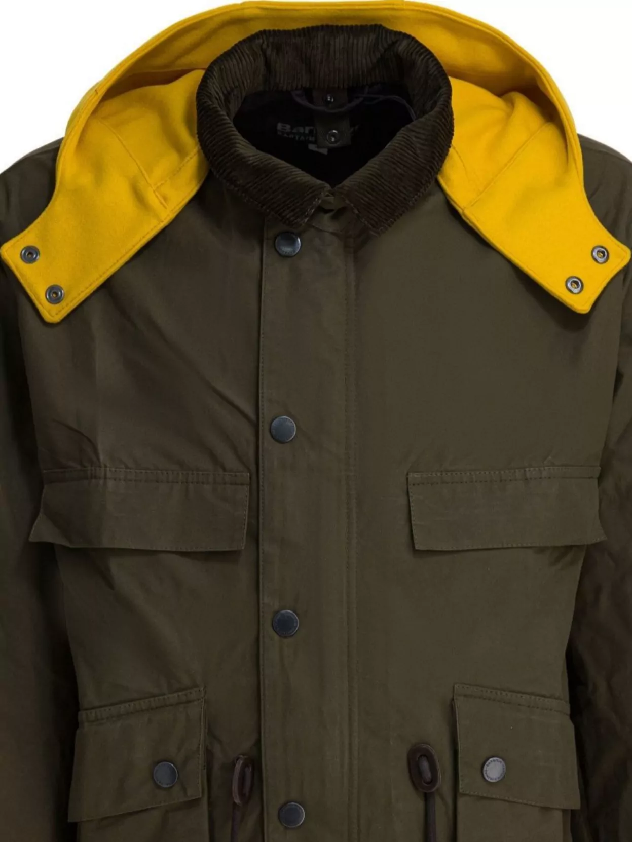 Barbour Kaptain Sunshine Long Hooded Parka