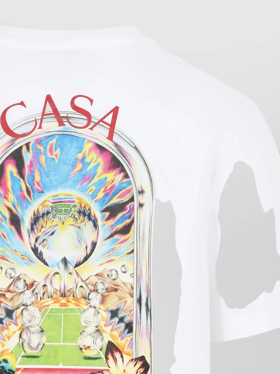 Casablanca Tennis Landscape Classic T-Shirt