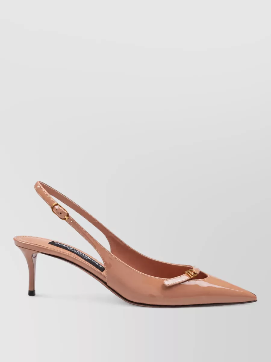 Dolce&Gabbana Patent Leather Slingback Pumps
