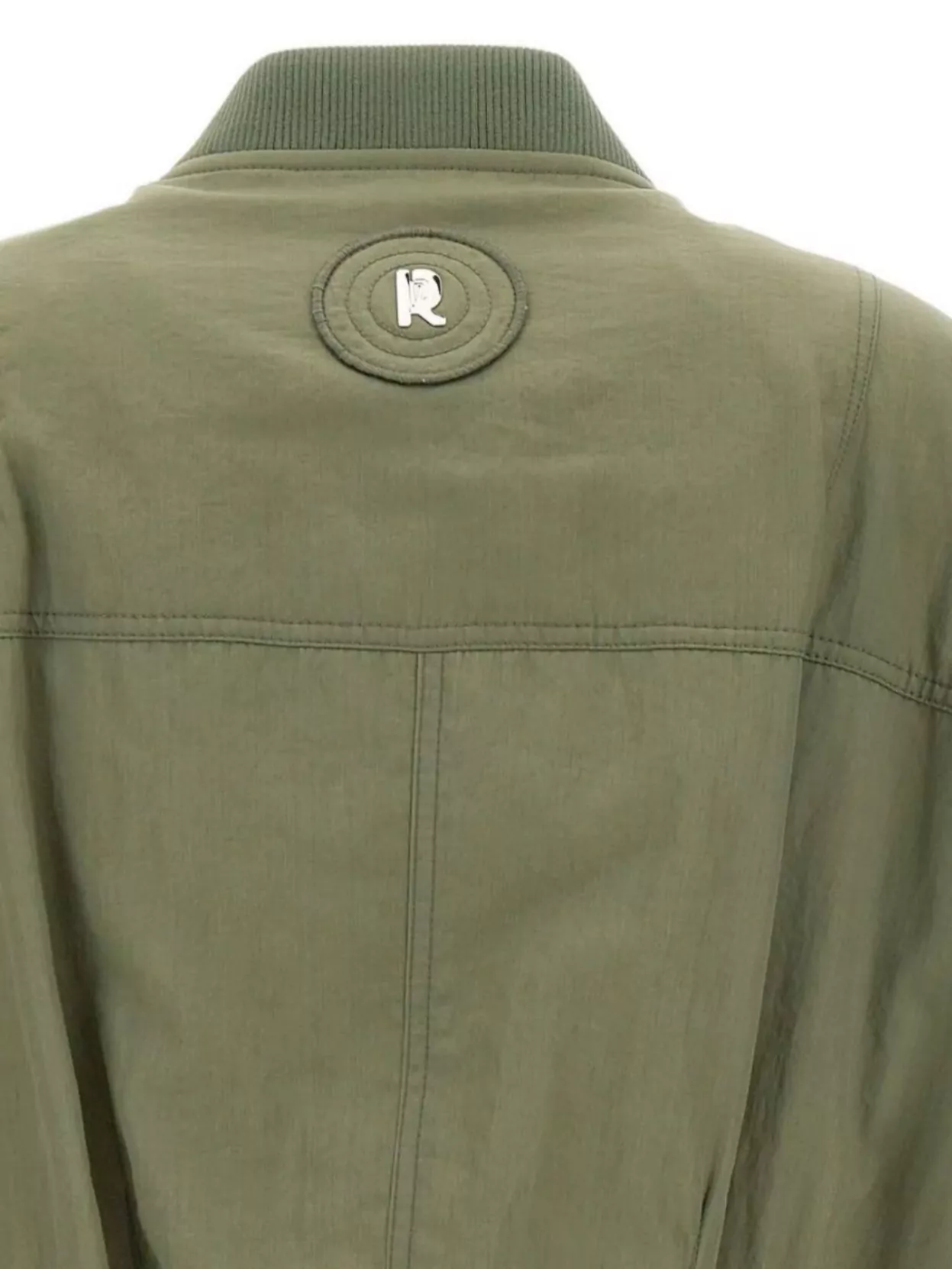 Paco Rabanne Bomber Jacket With Ribbed Collar And Pockets