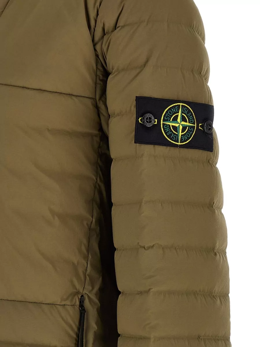 Stone Island Down Hooded Puffer Jacket