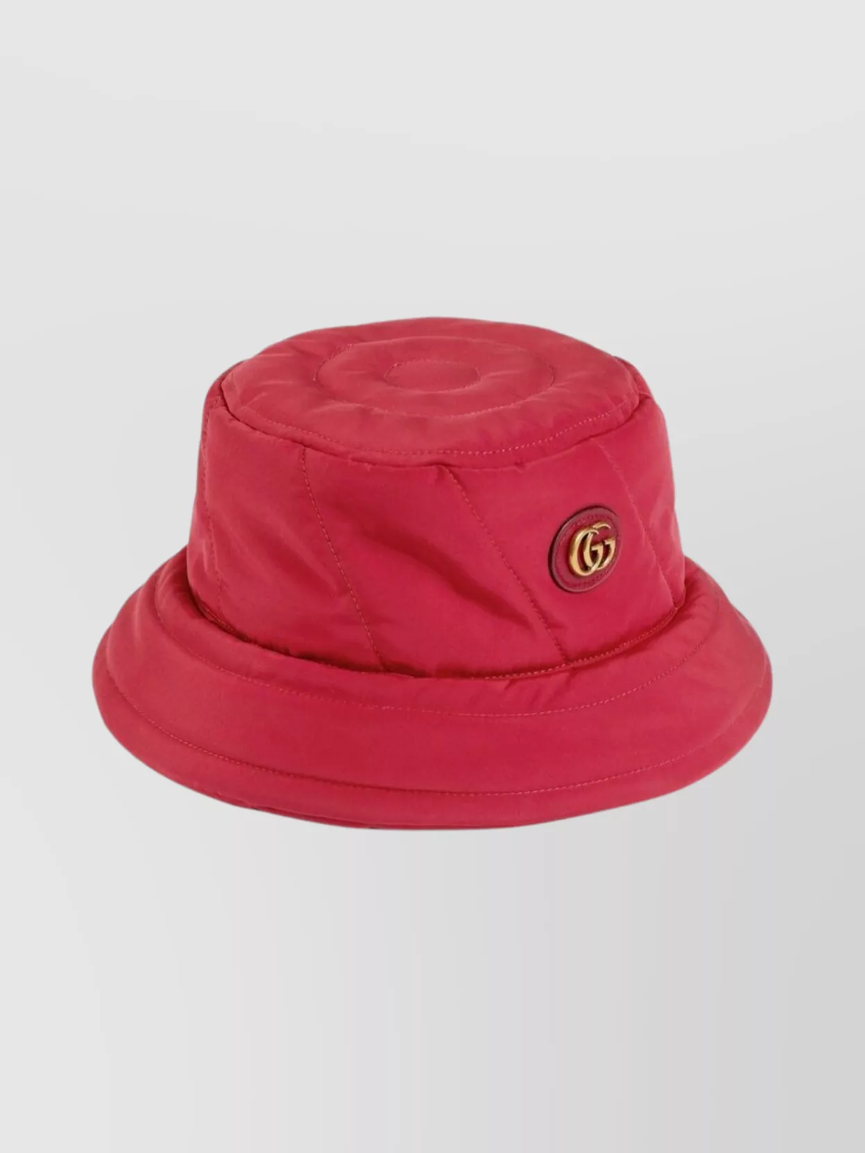 Gucci Quilted Wide Brim Bucket Hat