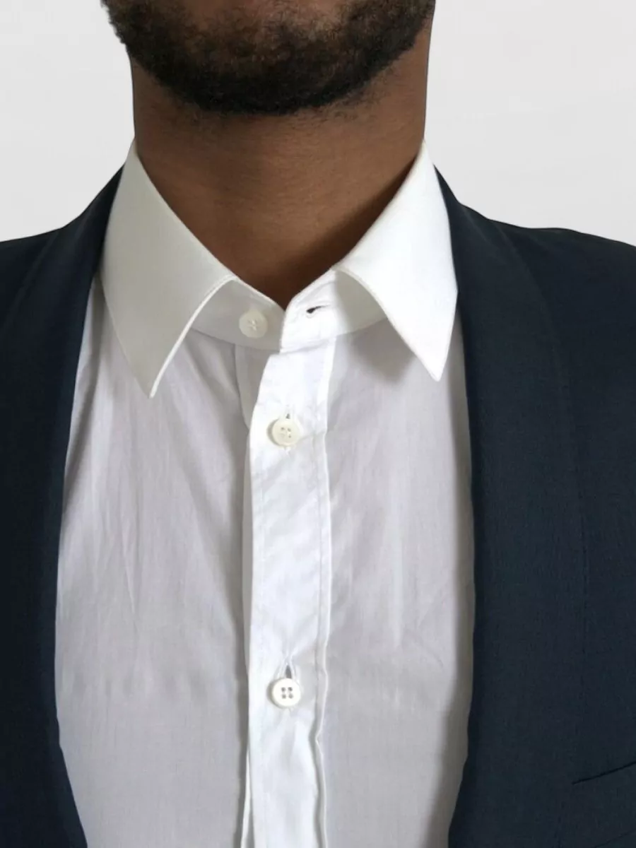 Dolce&Gabbana Single-Breasted Wool-Silk Blazer