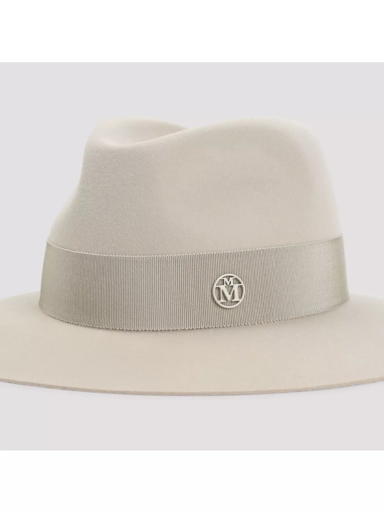 MAISON MICHEL HENRIETTA WIDE BRIM FEDORA HAT 