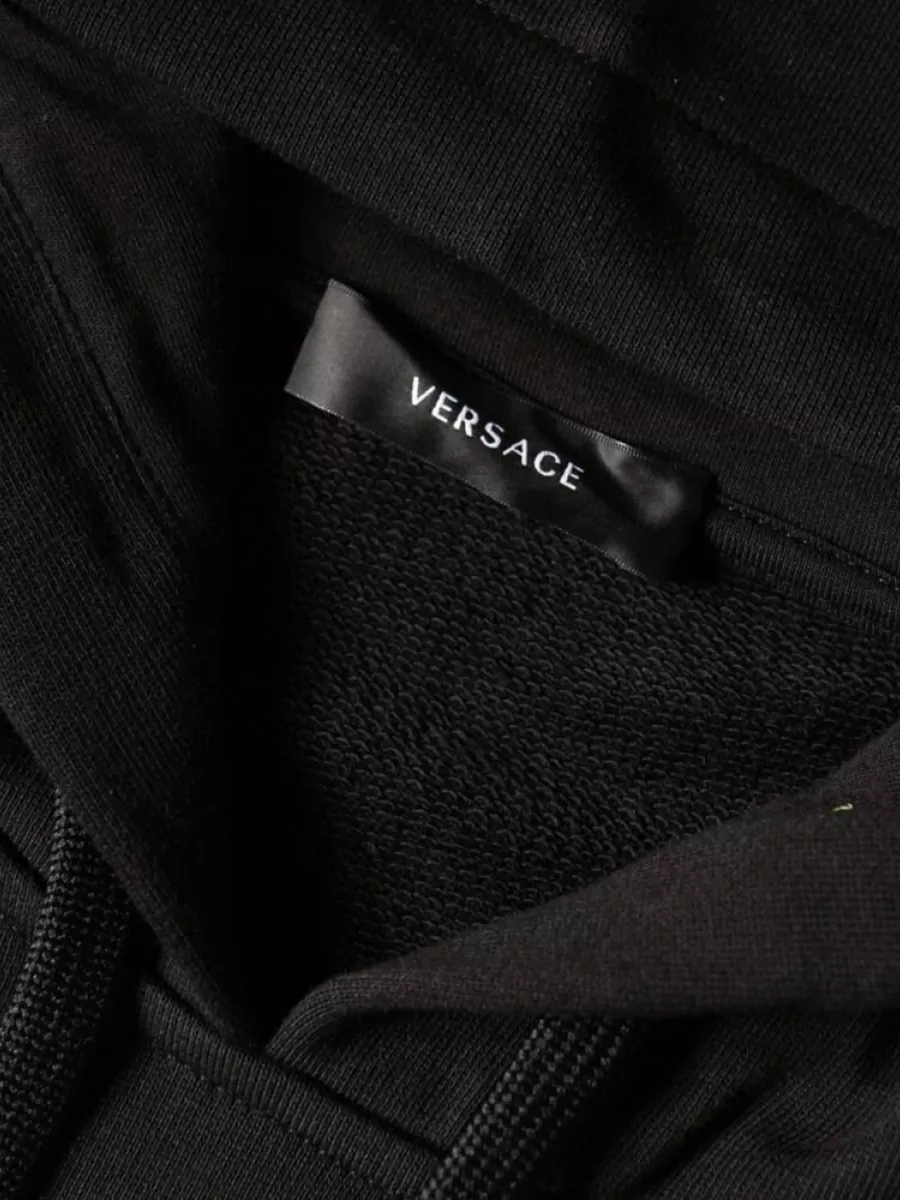 Versace Cotton Medusa Print Hoodie
