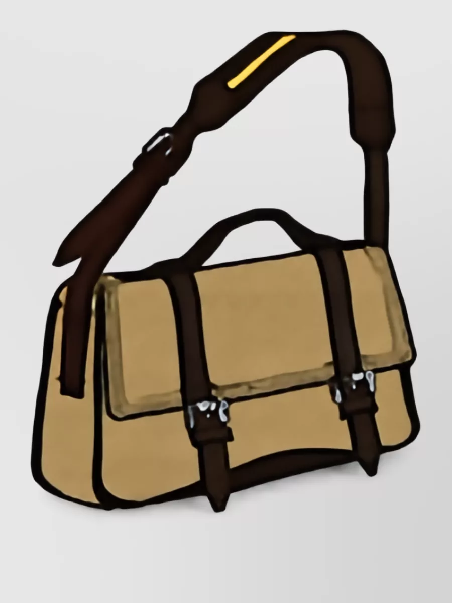 Dries Van Noten cotton shopper bag