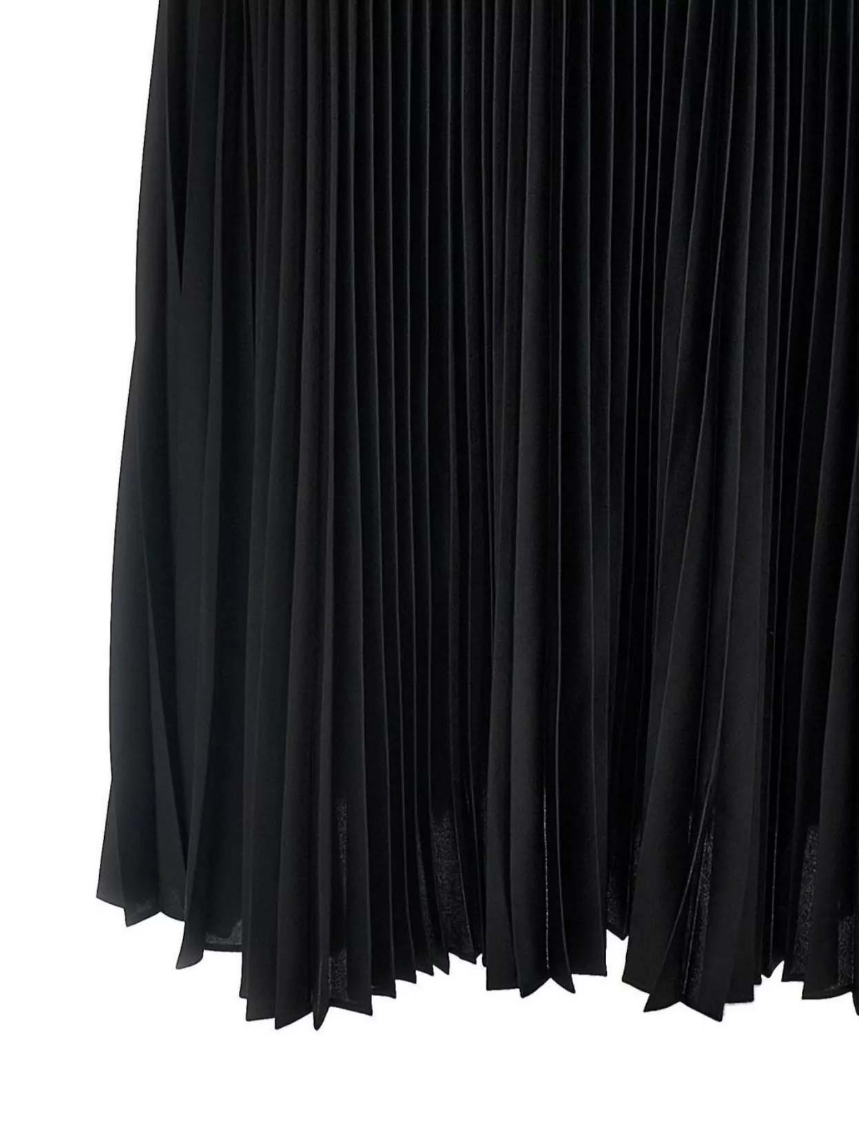 Theory 'Midi Pleated Crew Neck Sleeveless Dress'