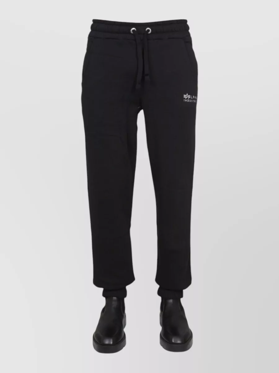 Alpha Industries logo-print track pants