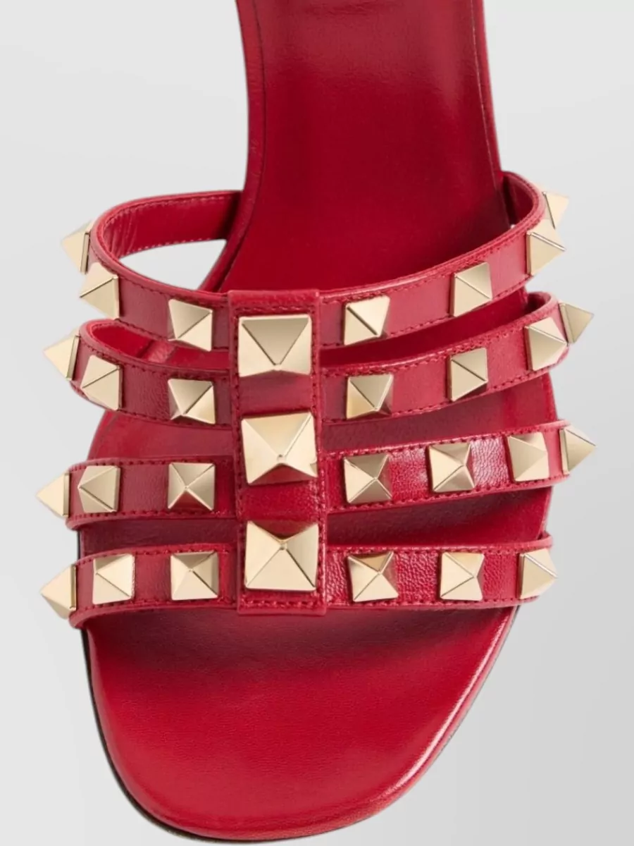 Valentino Garavani Leather Rockstud Sandals