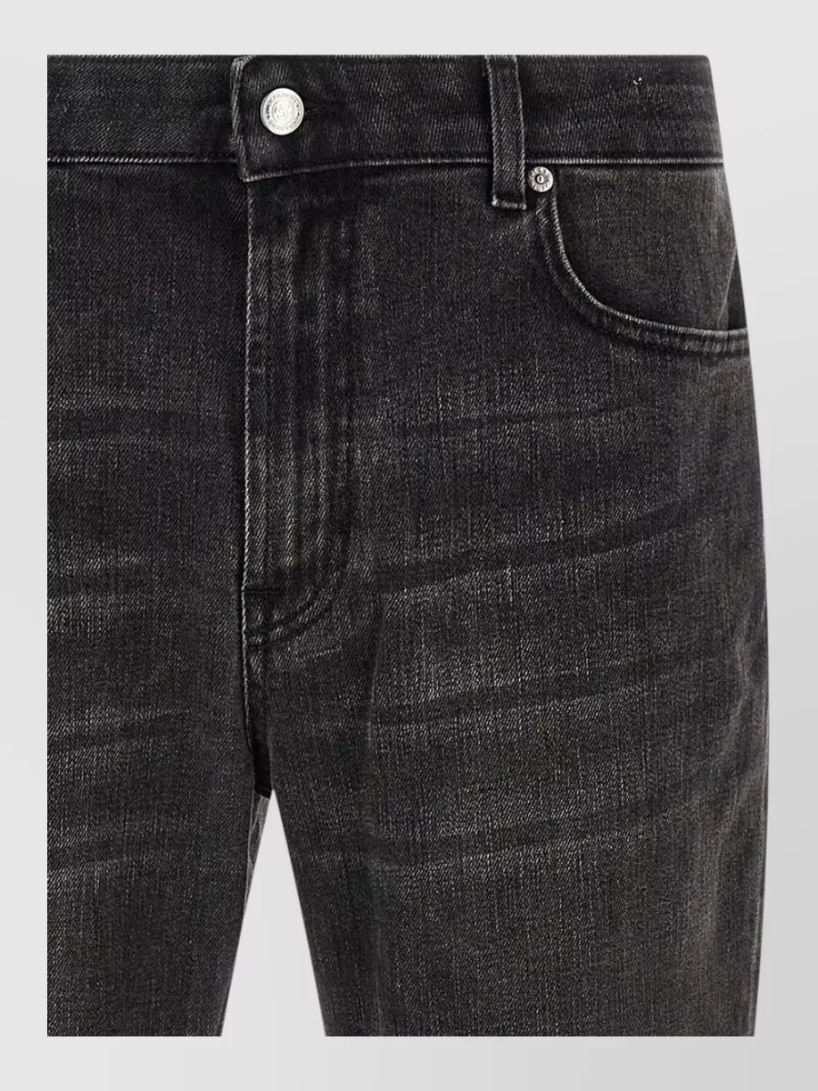 Department 5 denim mid-rise straight-leg jeans