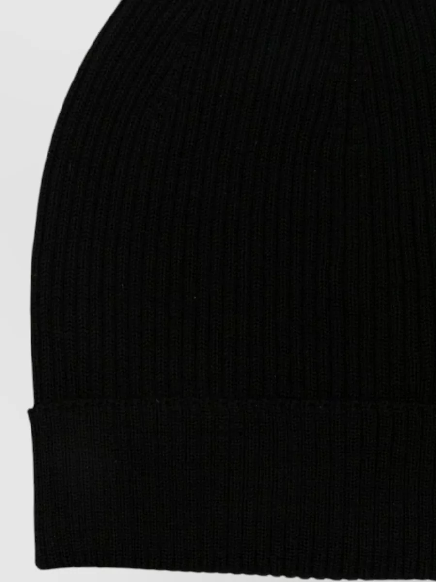 Rick Owens Wool Ribbed Beanie