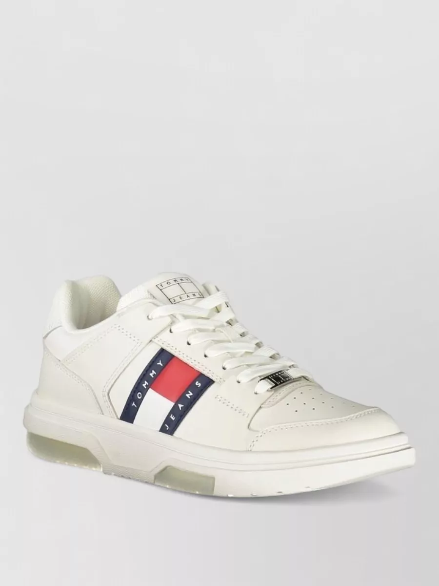 Tommy Hilfiger Leather Low-Top Sneakers