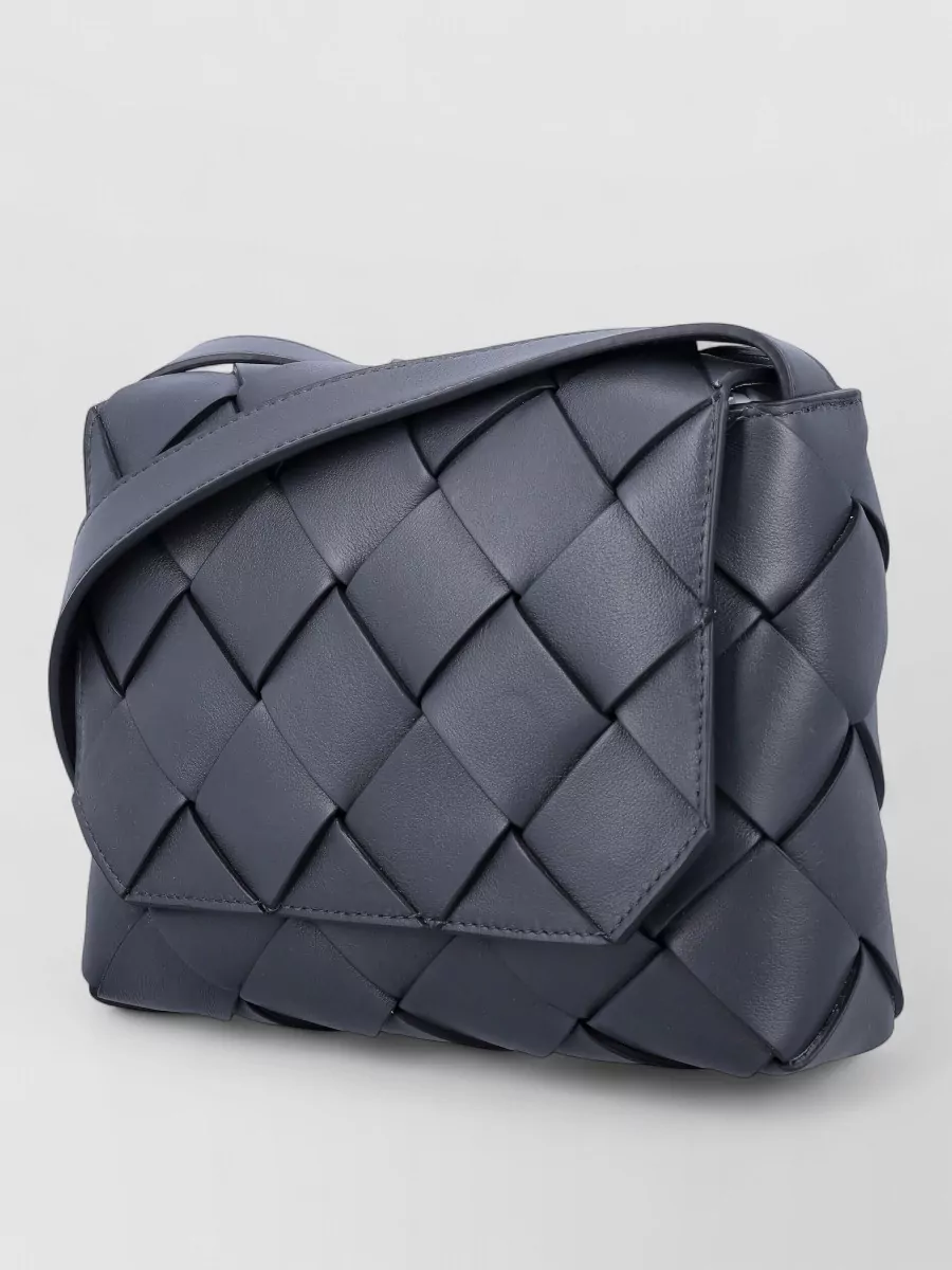 Bottega Veneta Diago Intreccio Leather Crossbody Bag