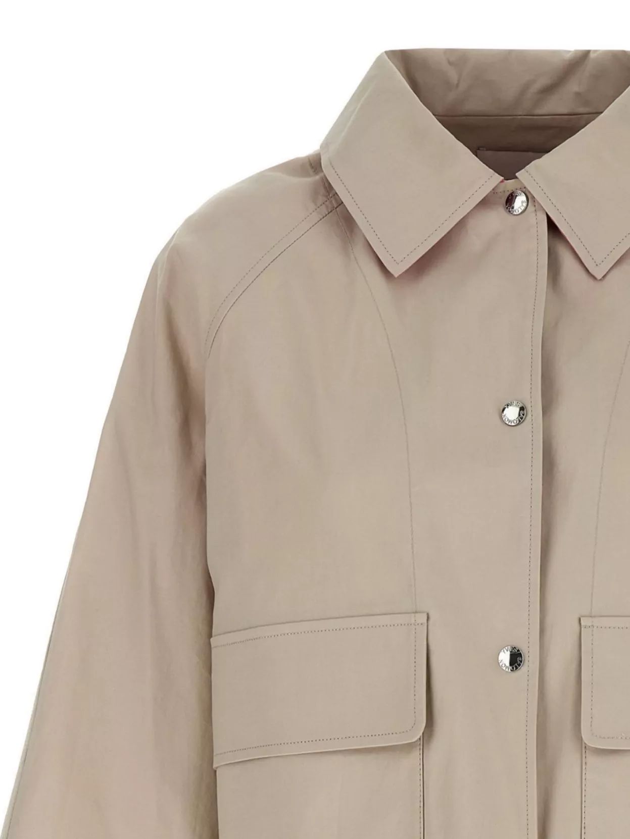 Yves Salomon Back Hood Sleeves Neck Pockets Jacket