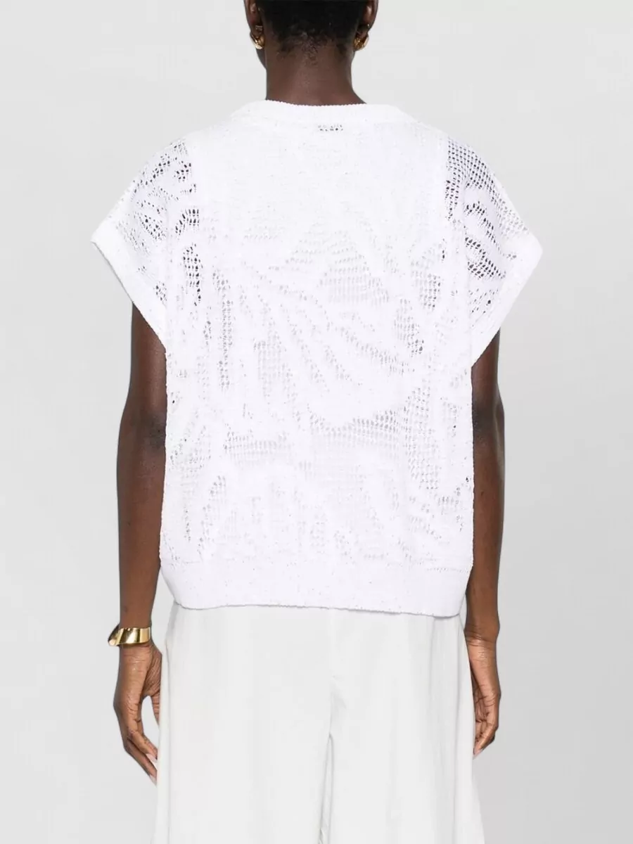 Brunello Cucinelli Cotton T Shirt Short Sleeves Round Neck