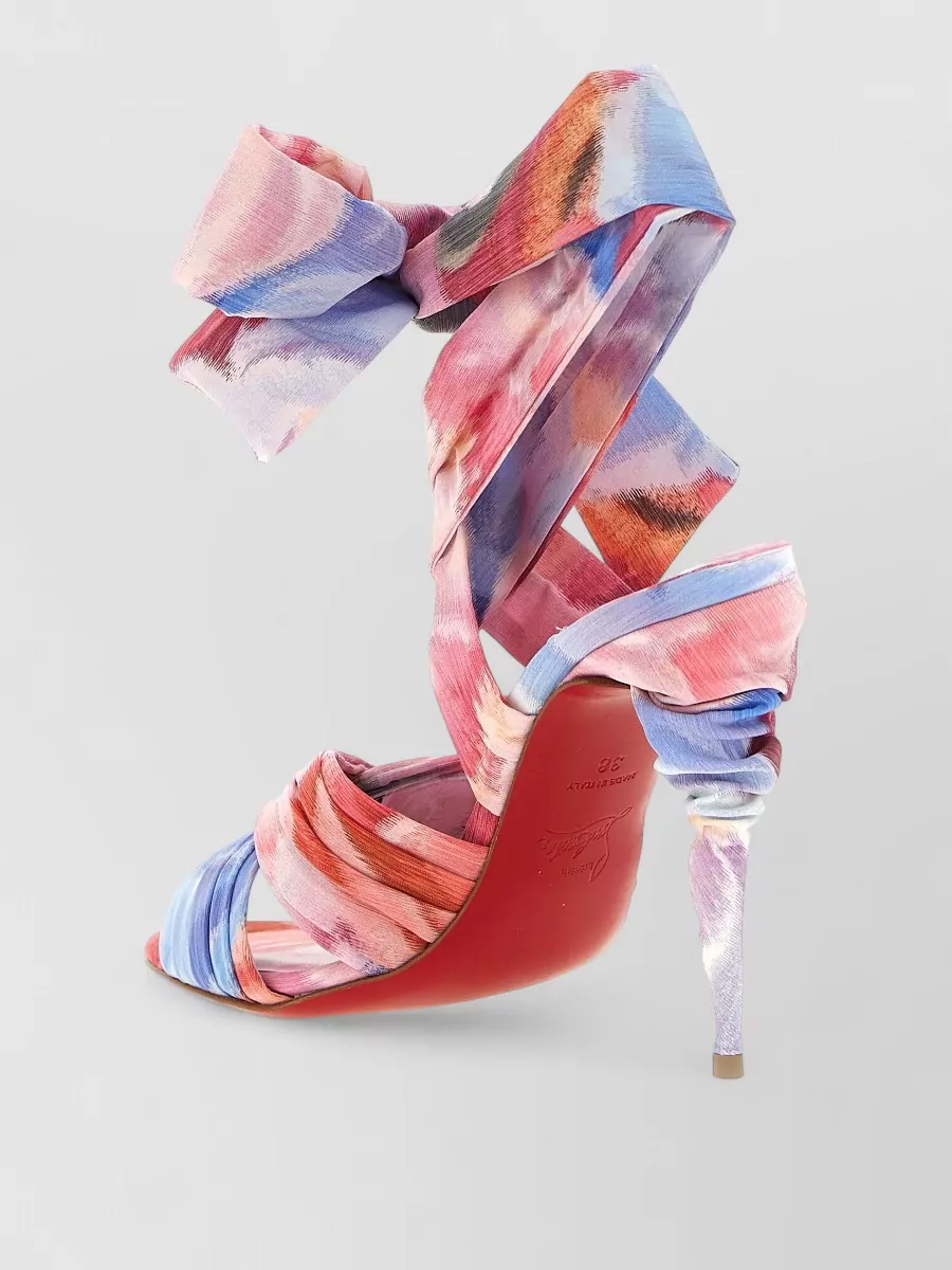 Christian Louboutin Floral-Print Sandals
