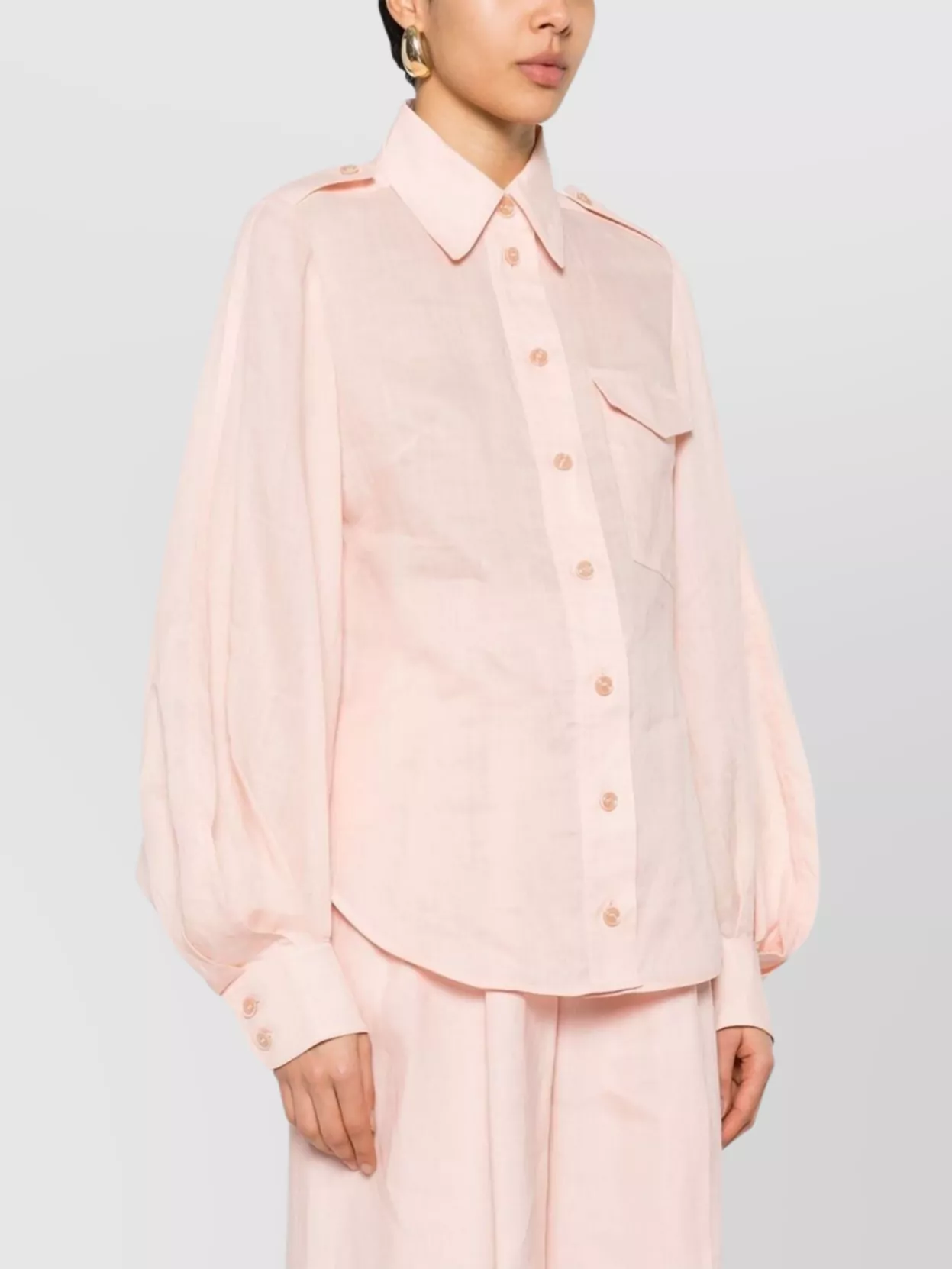Zimmermann Illuminate Utility Shirt Clothing