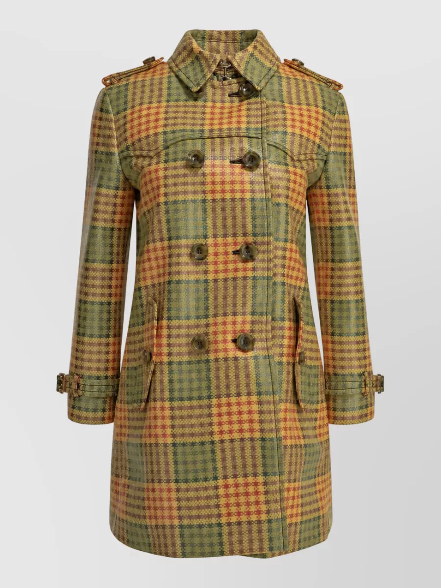 Burberry Printed trench coat