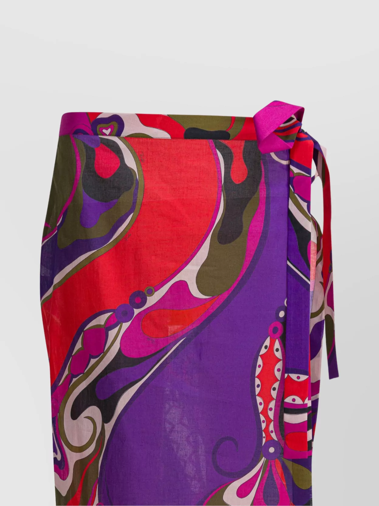 Pucci Maxi Wrap Pareo Colorful Print