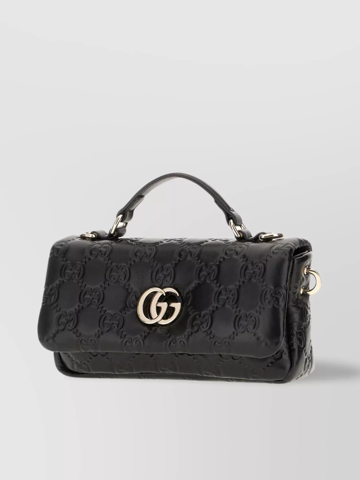 Gucci Petite Gg Handbag With Detachable Strap And Top Handle