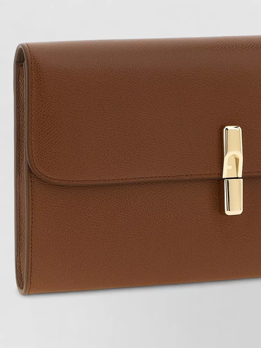 Furla Leather Clutch Bag