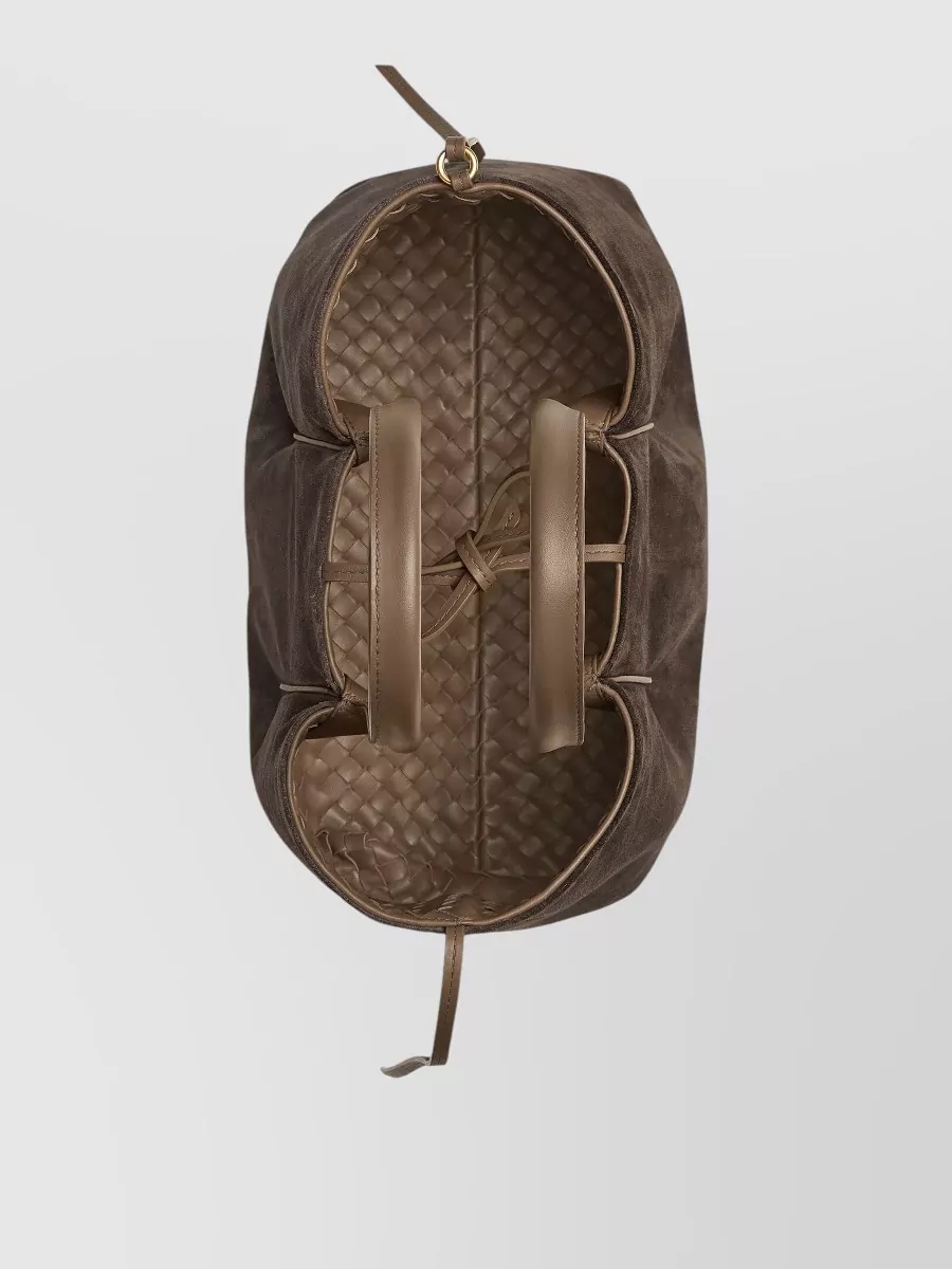 Bottega Veneta Pinacoteca Intrecciato Calfskin Reversible Tote Bag