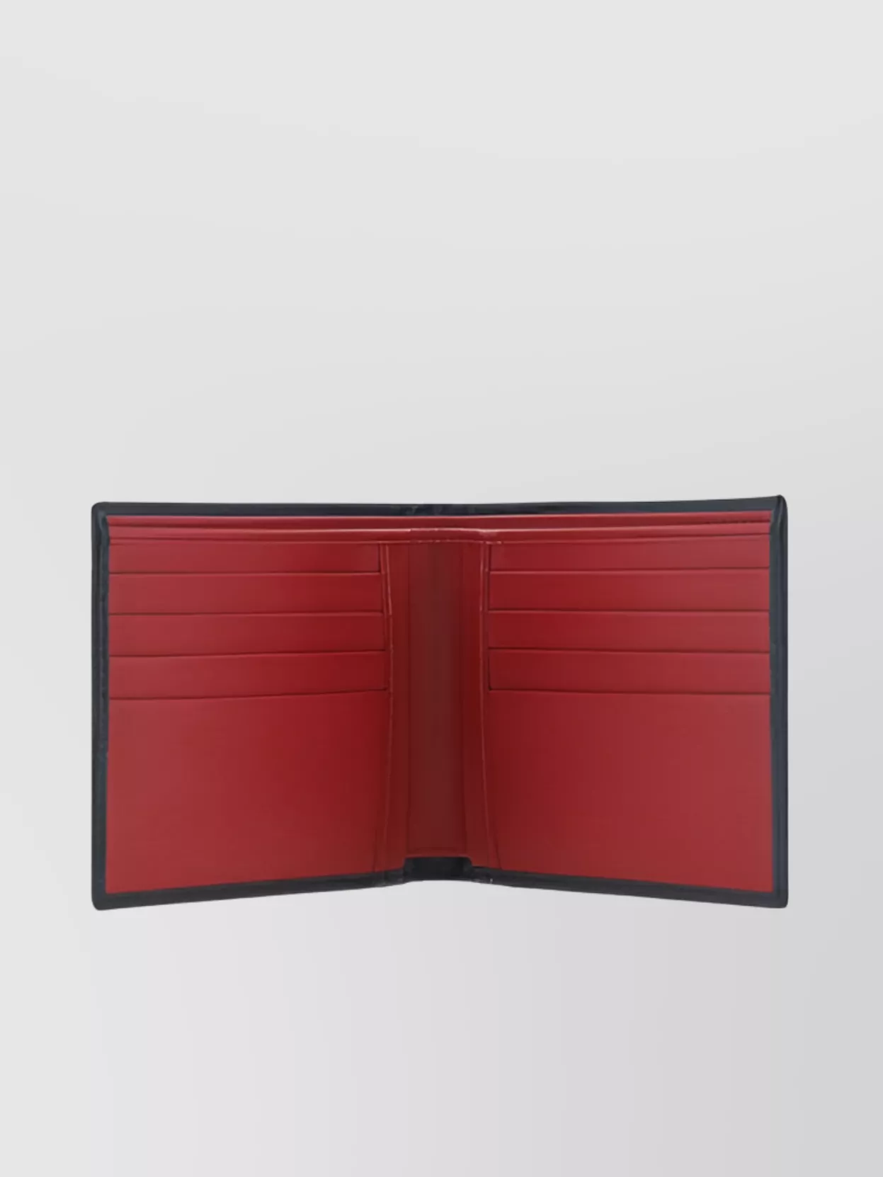 Ferragamo Textured Bi-Fold Wallet With Clean Lines