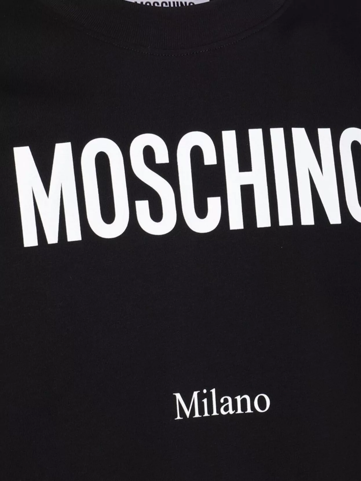 Moschino Short Sleeves Crew Neck