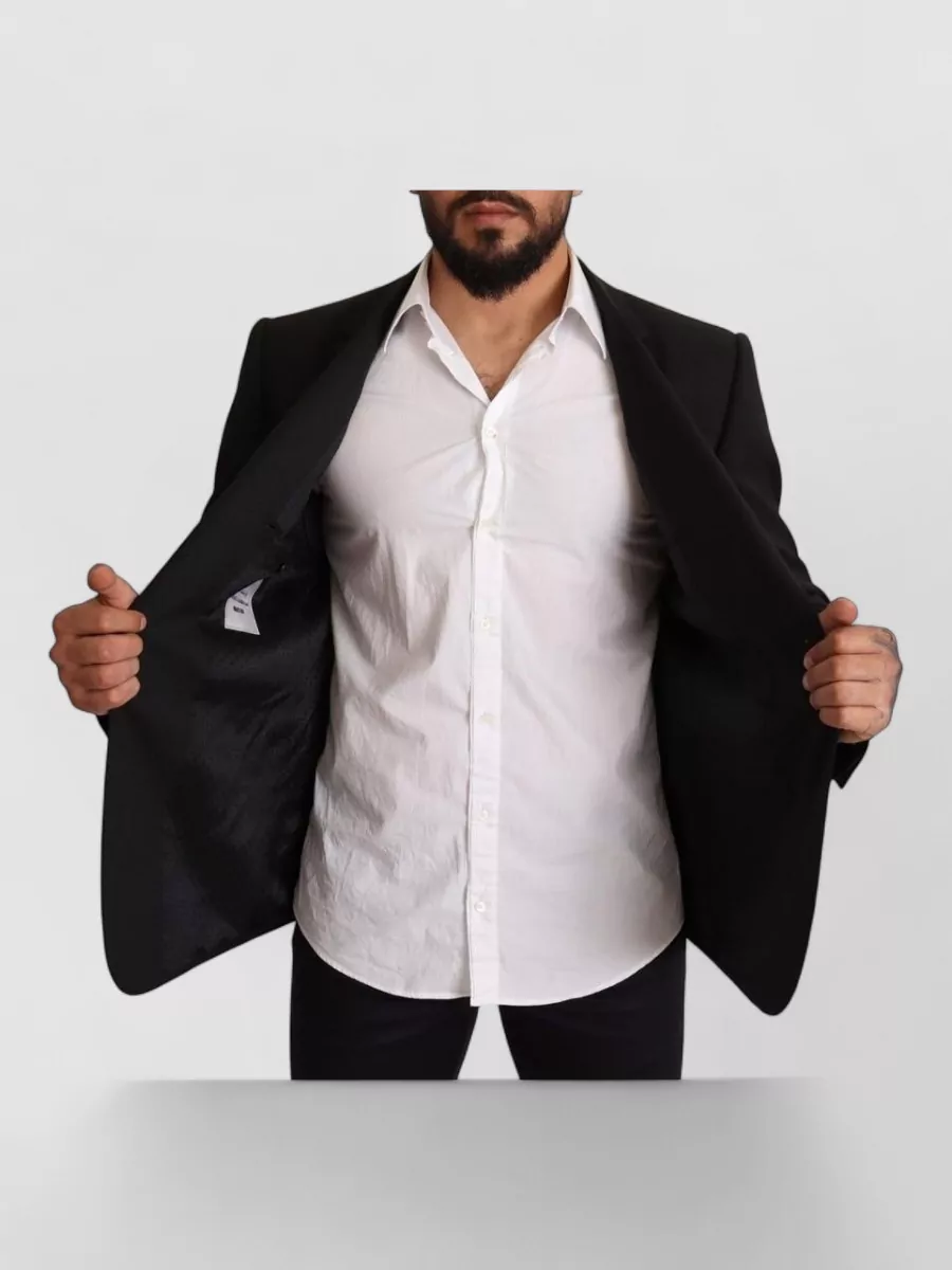 Dolce&Gabbana Striped Wool Blazer