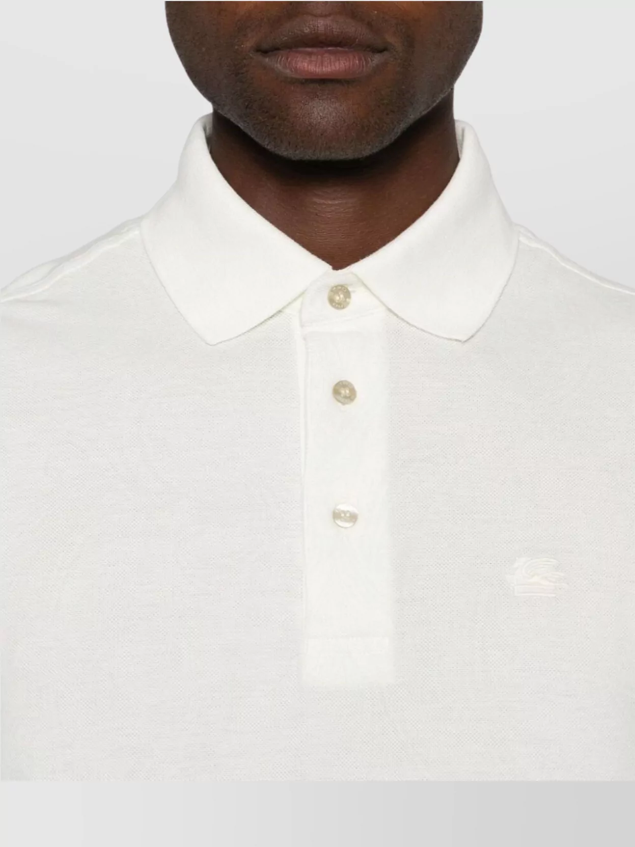 Etro Jacquard Paisley Polo Shirt