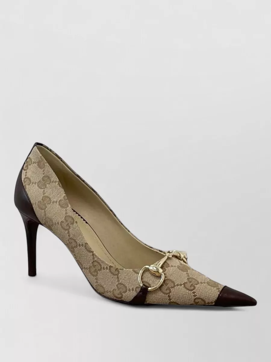 Gucci gg canvas pumps
