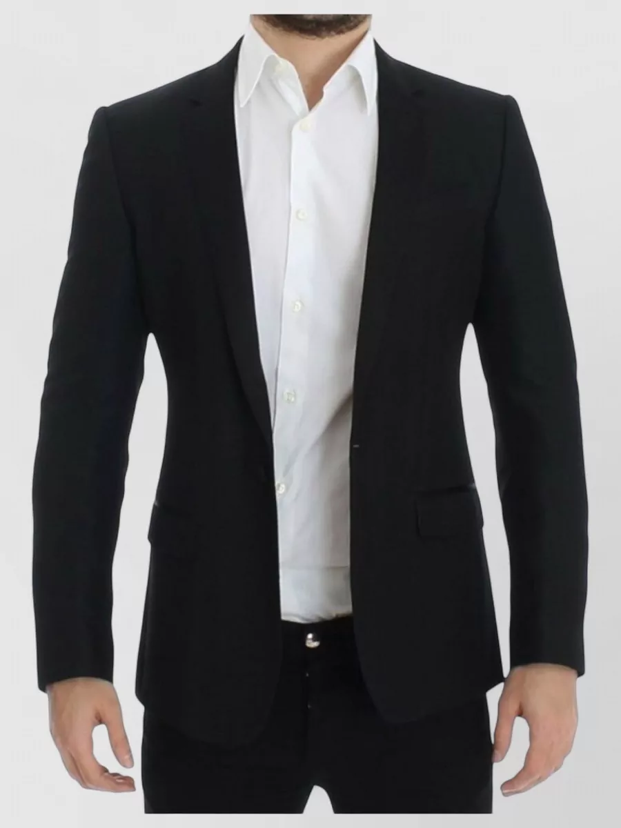 Dolce&Gabbana Wool silk slim-fit blazer
