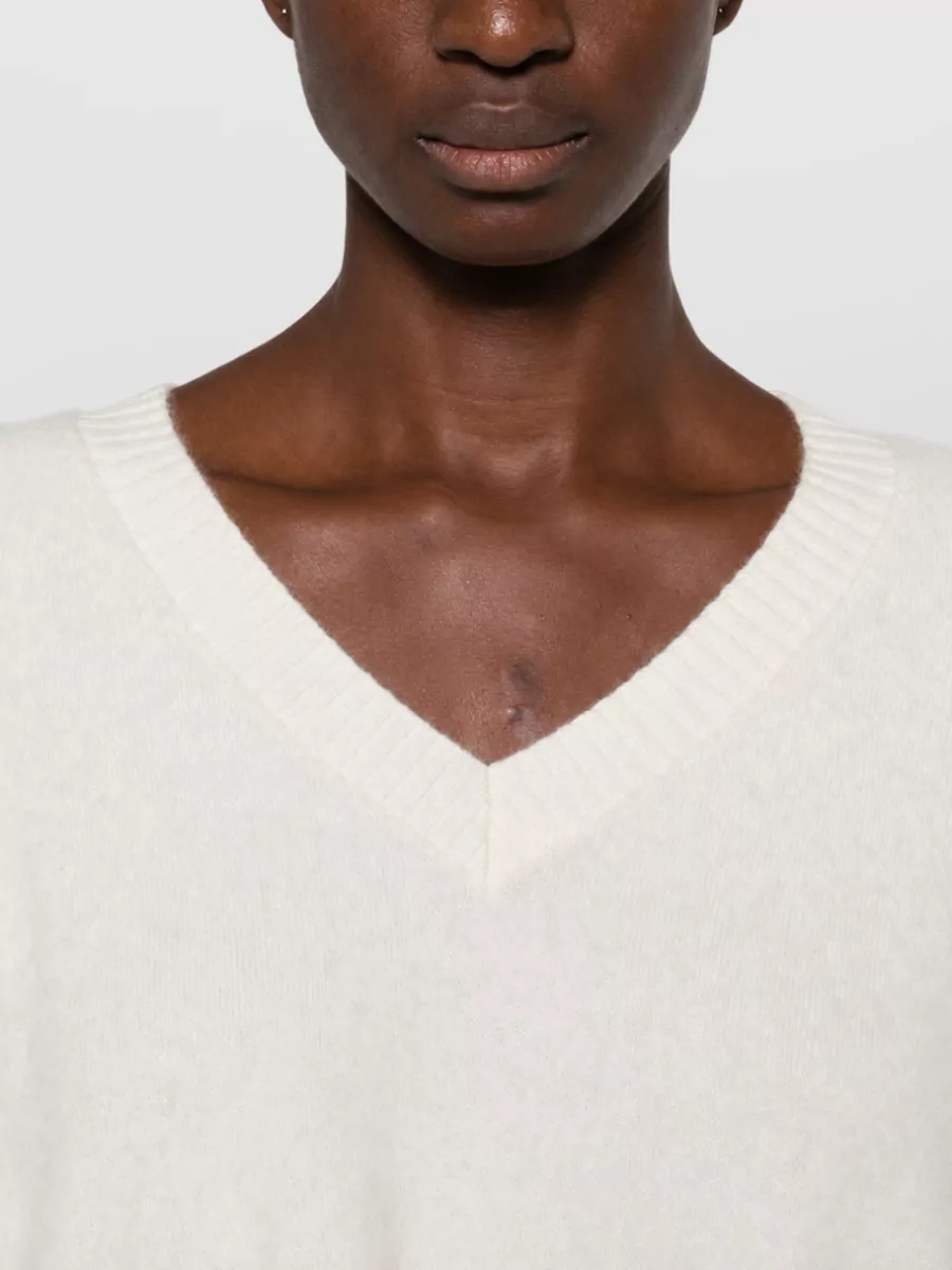 Ct Plage Wool V-Neck Long-Sleeve Jumper