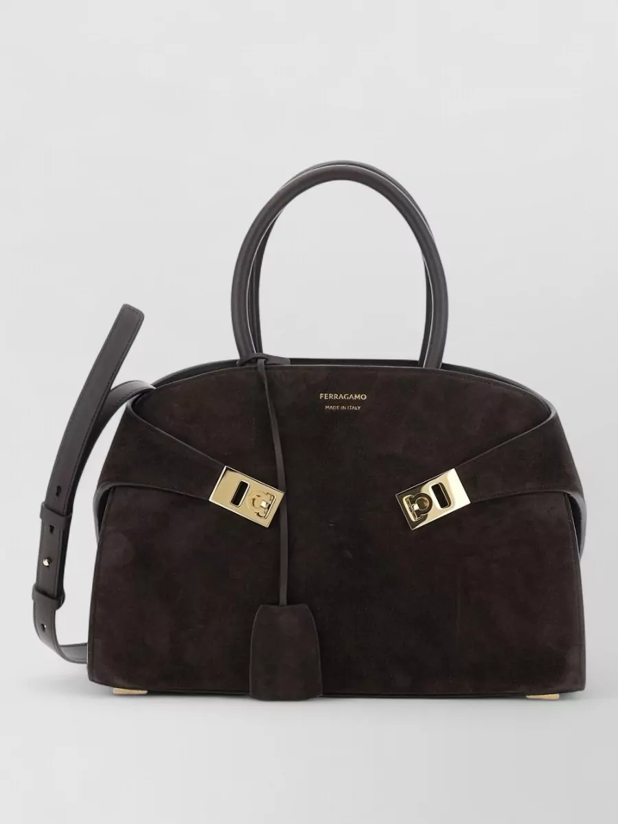 Ferragamo The hug bag small leather shoulder bag