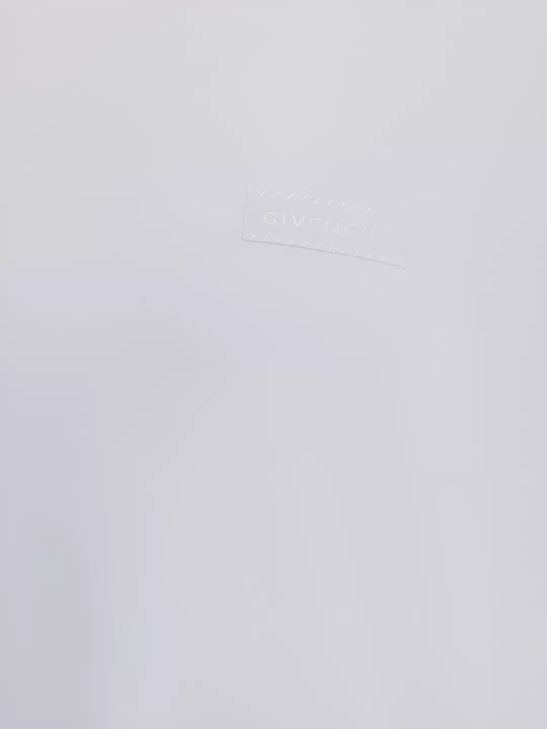 Givenchy T-shirt With Logo Printed On The Back