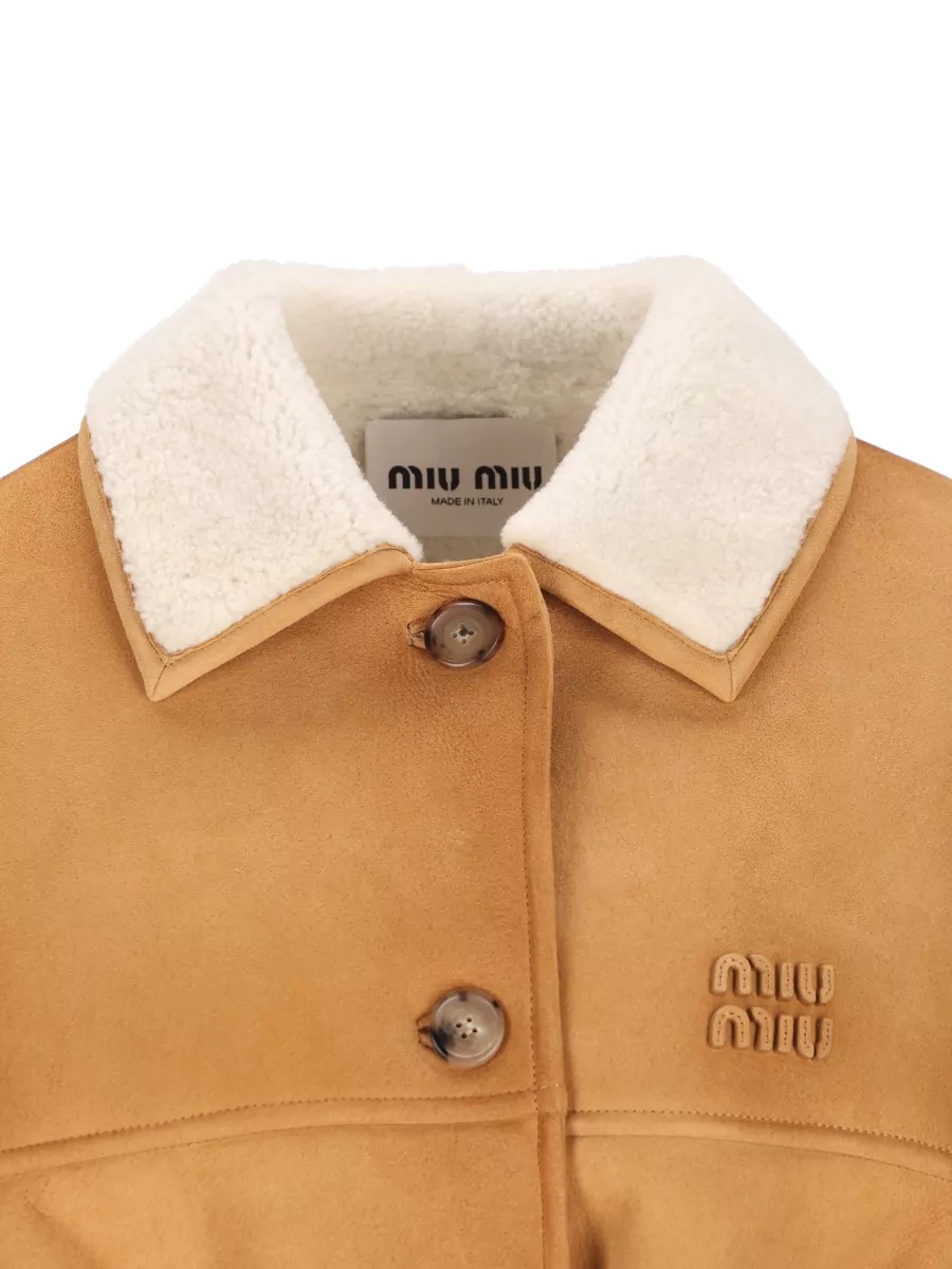 Miu Miu Virgin Wool Single-Breasted Coat