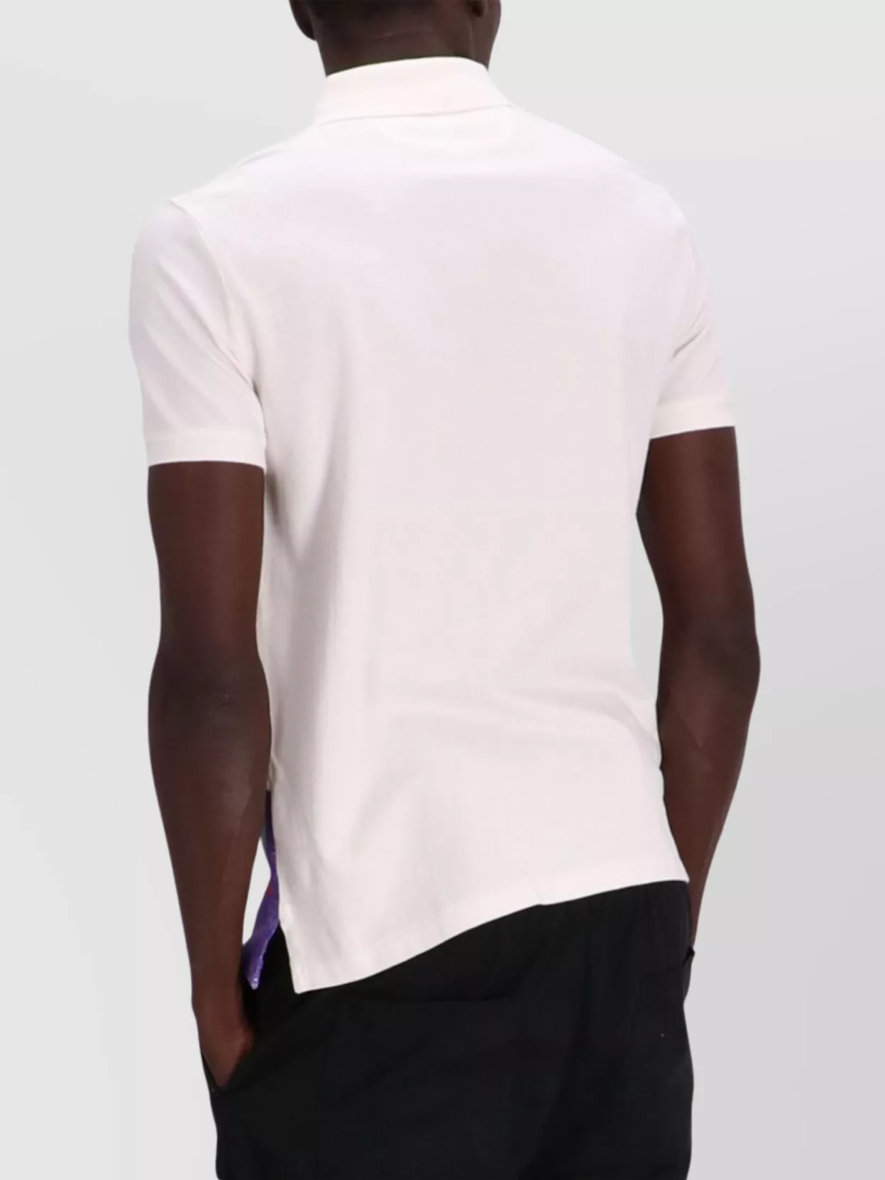 Ralph Lauren Logo Cotton Polo Shirt With Graphic Print